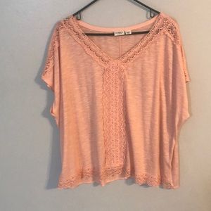 Peach color top/blouse